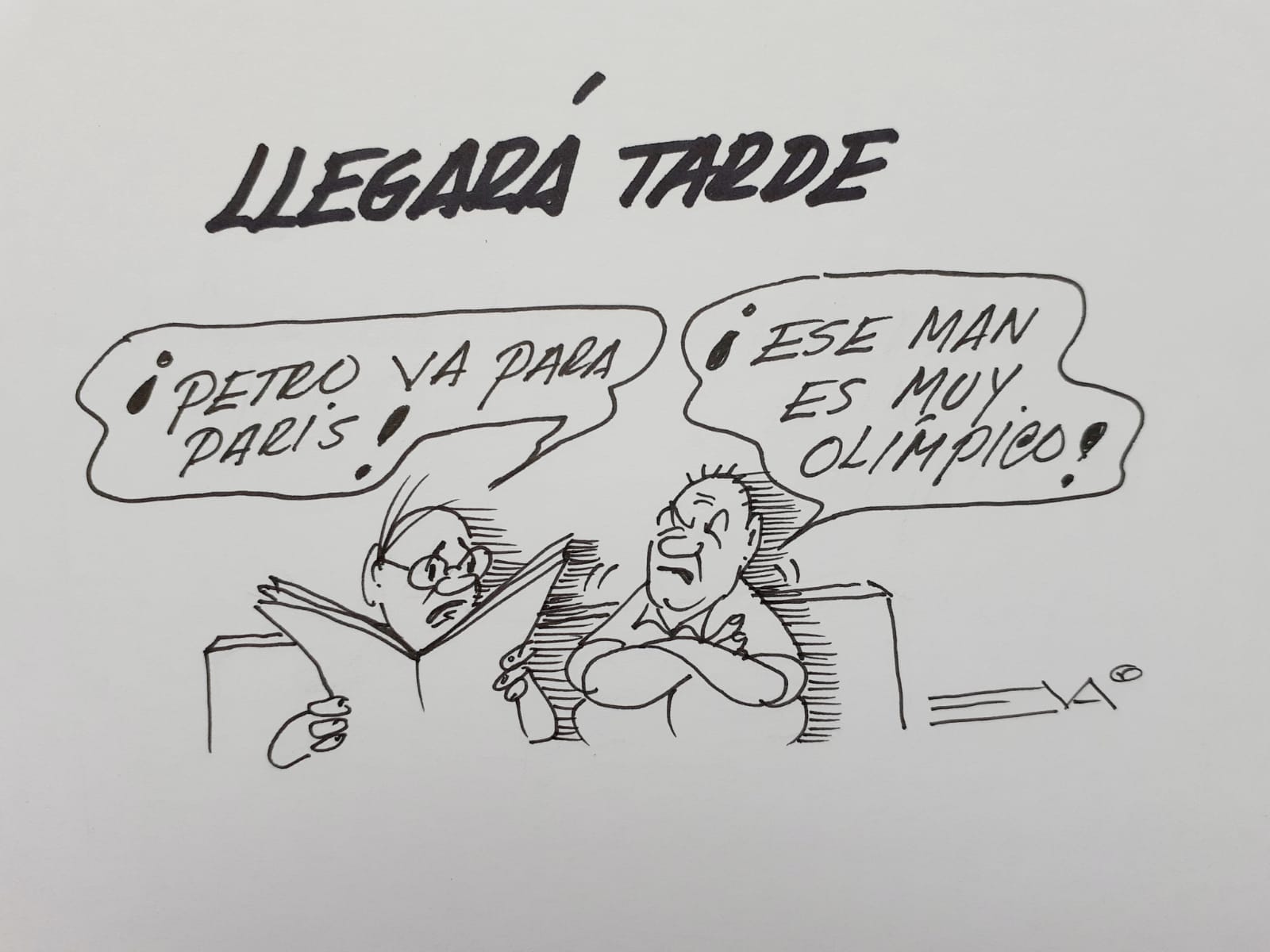 LLEGARÁ TARDE