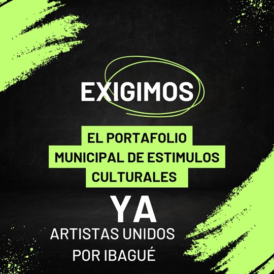 La Ciudad de Ibagué y el Departamento del Tolima Casi en ceros frente al accionar cultura