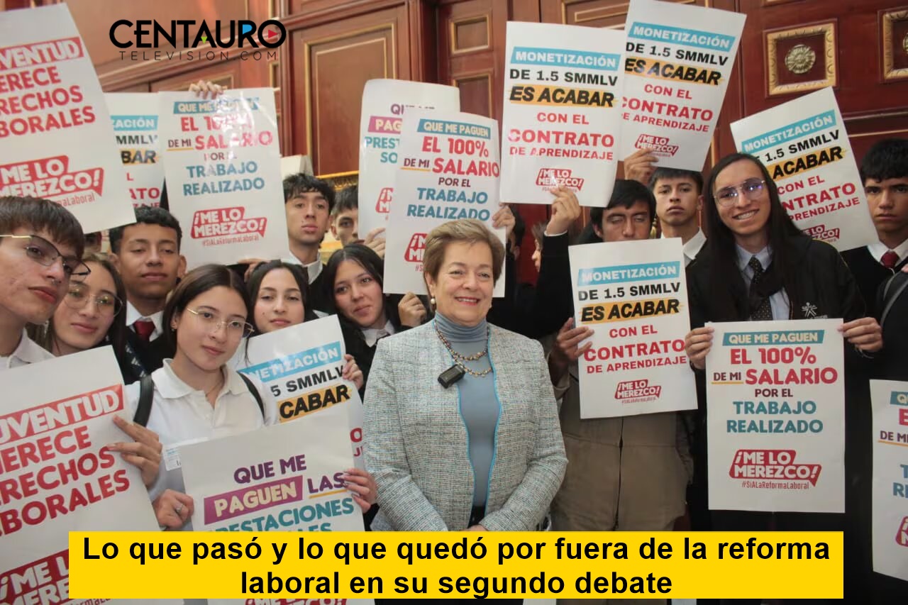 Lo que pasó y lo que quedó por fuera de la reforma laboral en su segundo debate