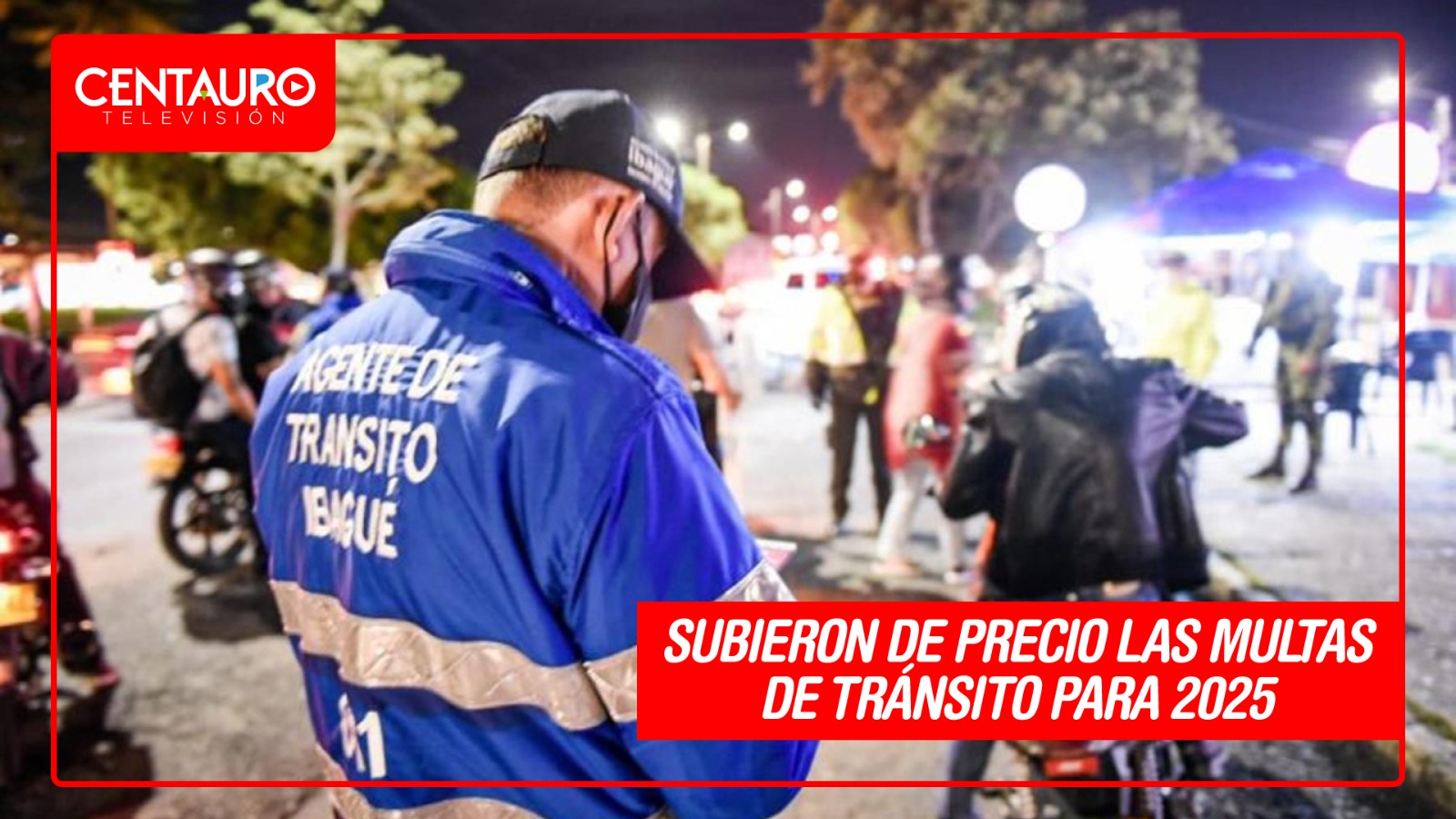 Subieron de precio las multas de tránsito para 2025