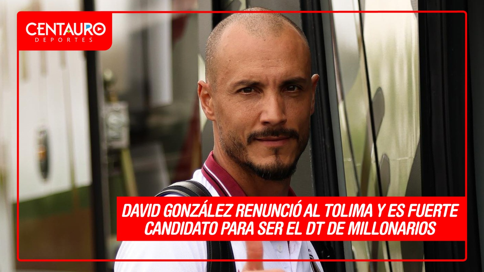 David González renunció al Tolima y es fuerte candidato para ser el DT de Millonarios