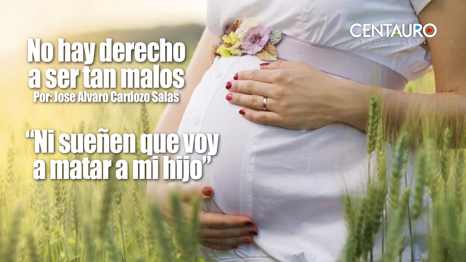 No hay derecho a ser tan malos.