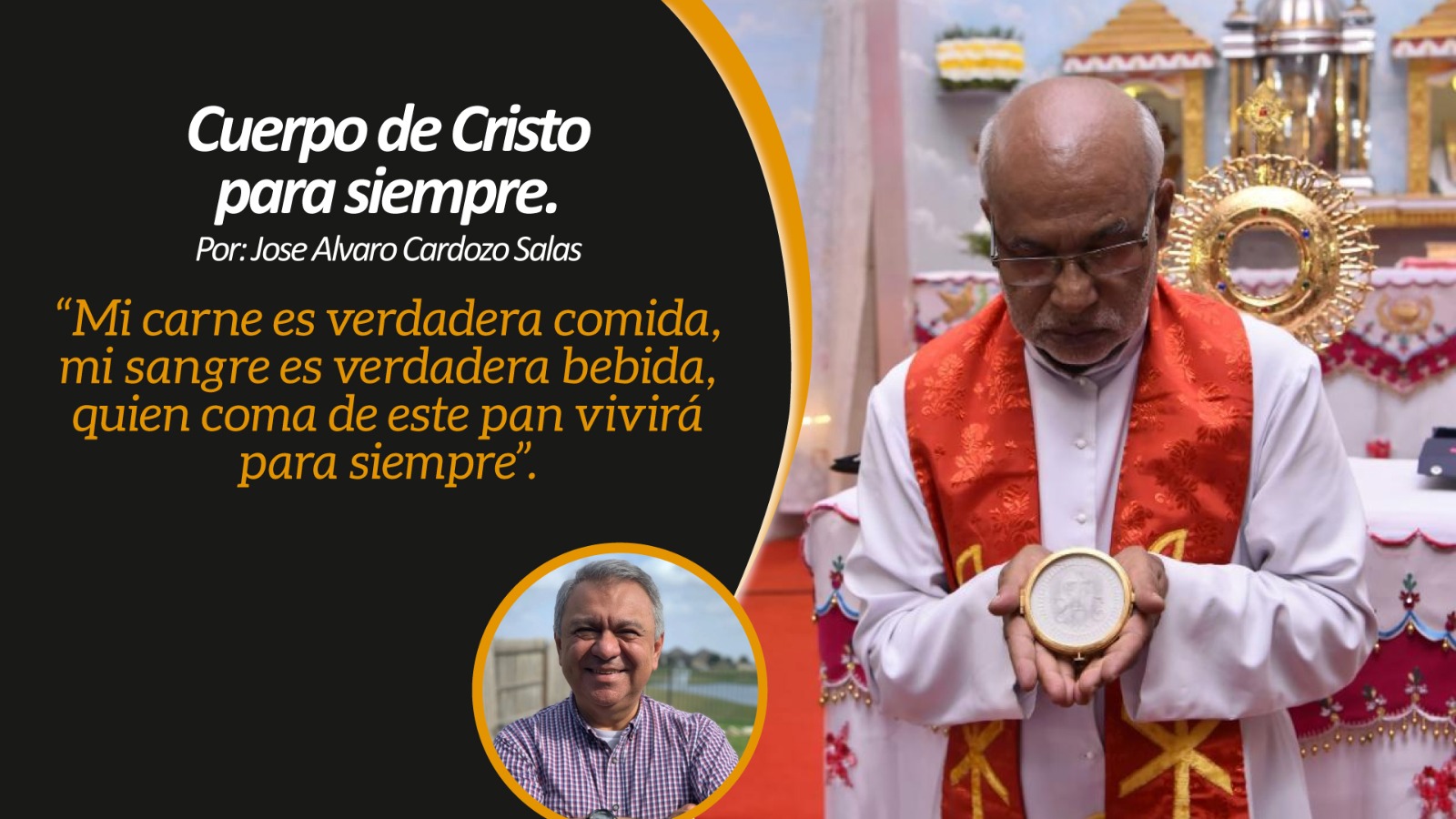 Cuerpo de Cristo para siempre.