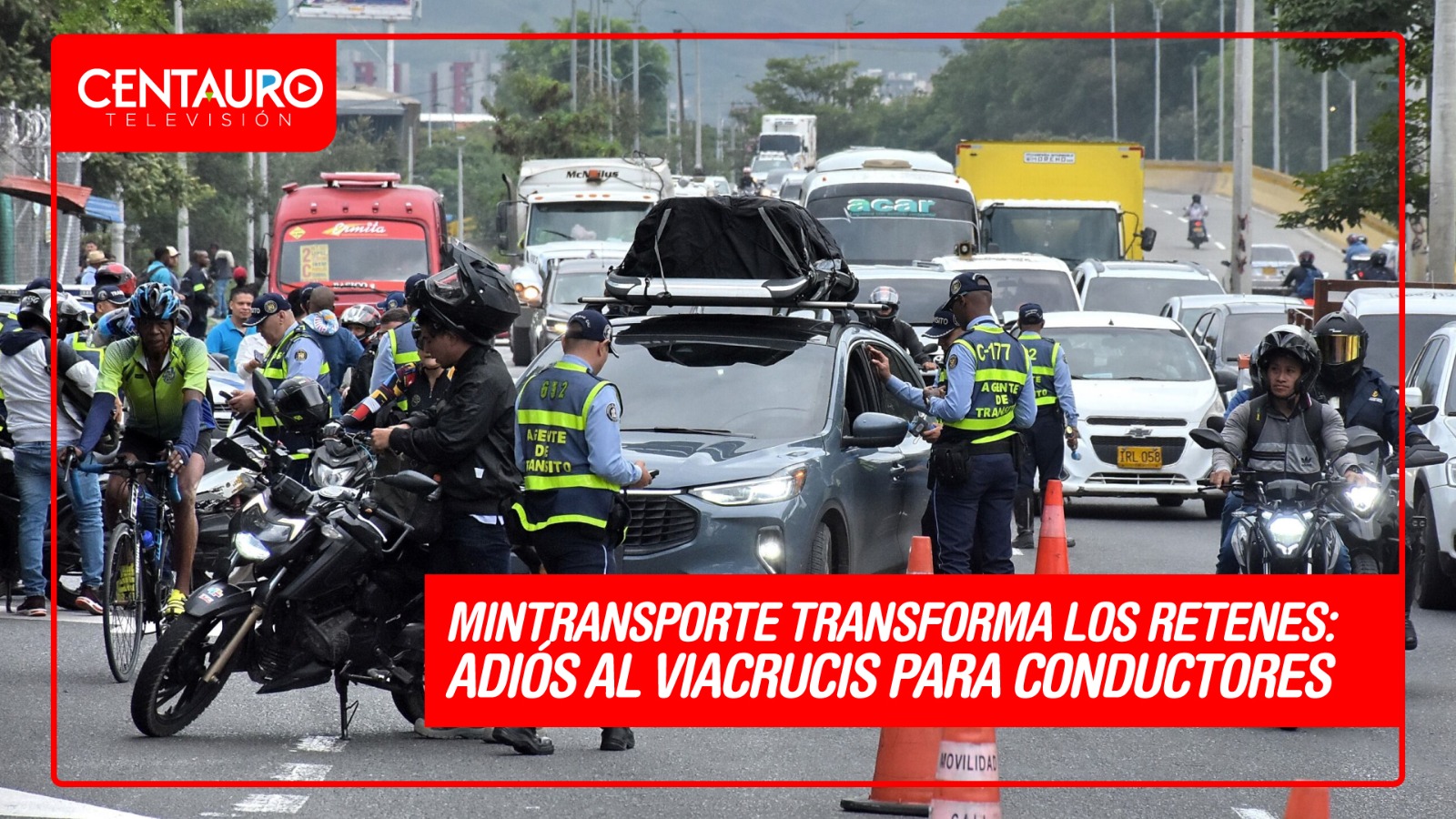 “MinTransporte transforma los retenes: adiós al viacrucis para conductores”