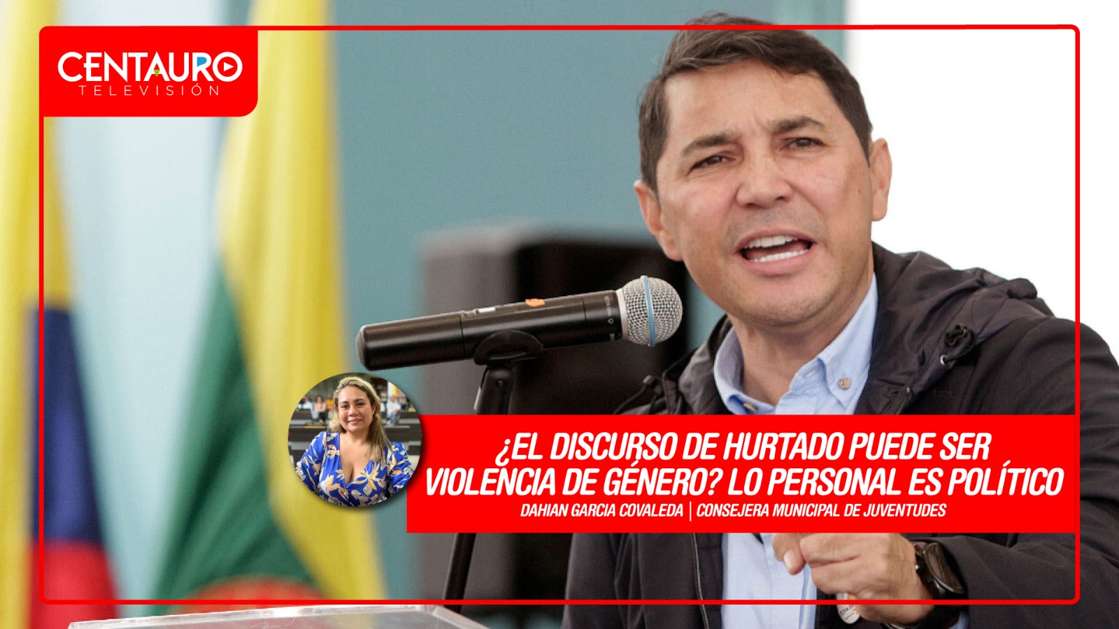 ¿El discurso de Hurtado puede ser violencia de género? lo personal es político.
