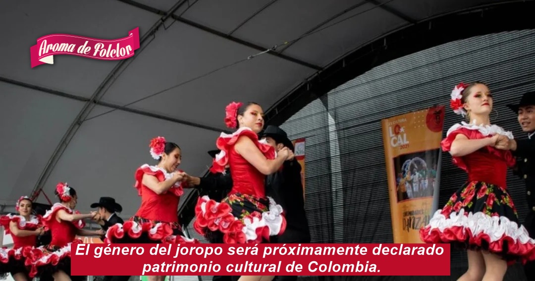 El género del joropo será próximamente declarado patrimonio cultural de Colombia.