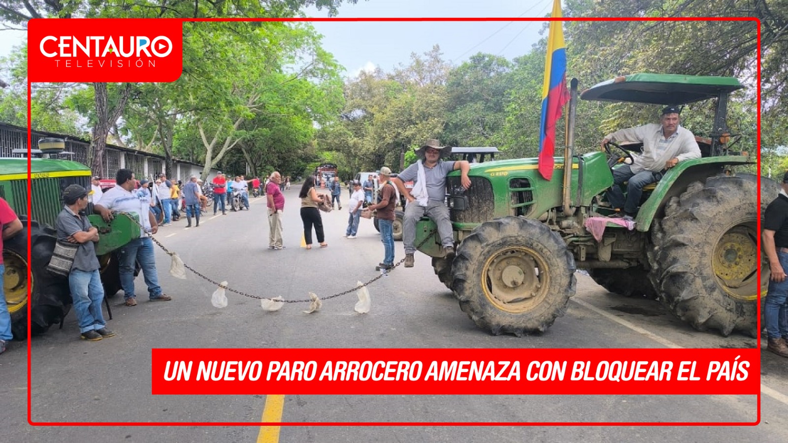 Nuevo paro arrocero amenaza con bloquear Colombia: